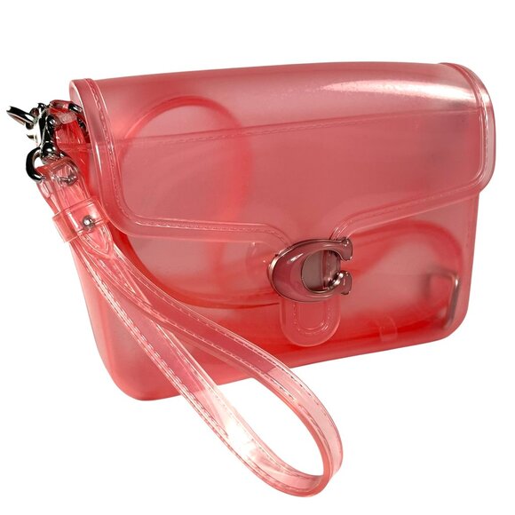 COACH CH748 Jelly Pink Tabby Shoulder Handbag made in Italy - Picture 1 of 15